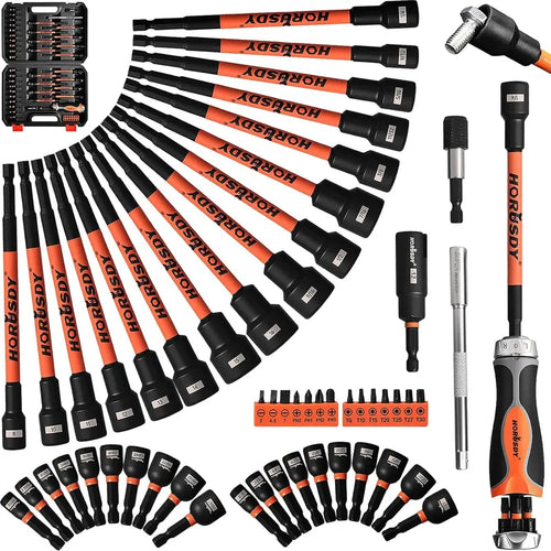 59pc-With Long Nut Driver Set