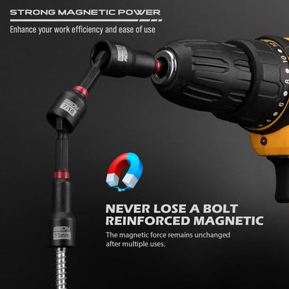🎉 80-Piece Magnetic Impact Nut Driver Set⚡