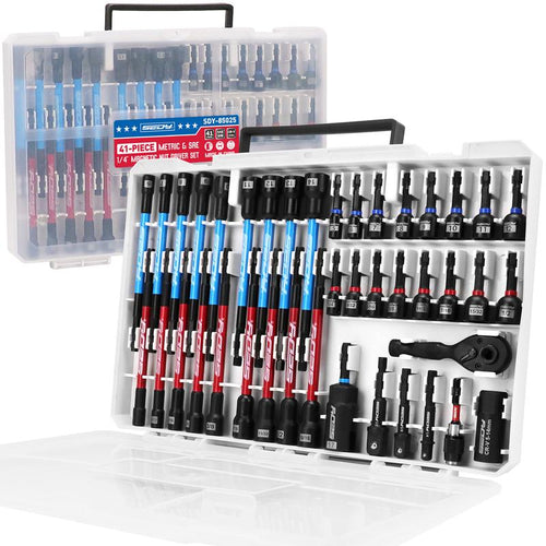 41-Pc 1/4" Magnetic Impact Set